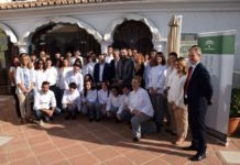 Los 45 alumnos de la Escuela de Hostelería de la Fonda en Benalmádena culminan hoy el inicio de clases