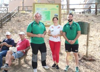 La Diputación pone en marcha tres nuevos senderos en Pizarra con una inversión de casi 11.500 euros