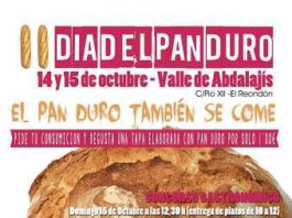 El Valle de Abdalajís celebra el próximo fin de semana la II edición del Día del Pan Duro