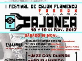 Arranca mañana el primer festival de música dedicado en exclusiva al cajón y la percusión