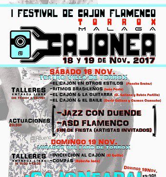 Arranca mañana el primer festival de música dedicado en exclusiva al cajón y la percusión