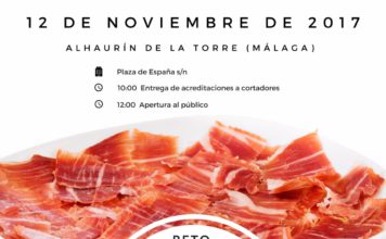 Cortadores de jamón de toda España se darán cita en Alhaurín de la Torre este domingo, 12 de noviembre