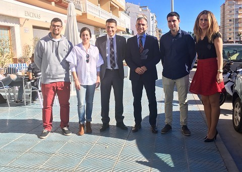 La Senda Litoral permitirá recorrer de forma continuada la mitad de la franja costera de Torrox