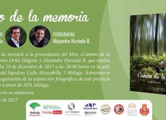 Presentación del libro benéfico “Camino de la Memoria” y exposición fotográfica complementaria