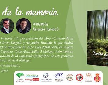Presentación del libro benéfico “Camino de la Memoria” y exposición fotográfica complementaria