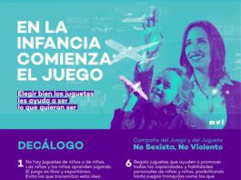 La Junta lanza la campaña anual para fomentar la compra responsable de juguetes no sexistas