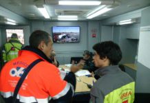 Junta de Andalucía y Gobierno central coordinan una situación simulada de gran emergencia en el Puerto de Málaga