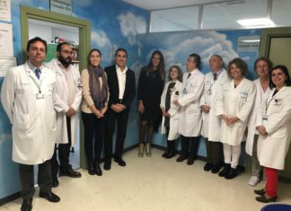 La Fundación Cesare Scariolo en el Materno de Málaga