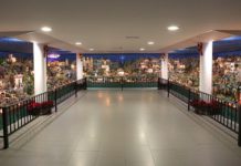 La Diputación de Málaga celebra la Navidad con un gran belén, iluminación, música clásica, zambombás y teatro infantil