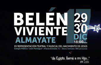 Más de 200 vecinos representan el Belén Viviente de Almayate, declarado Fiesta de Singularidad Turística Provincial