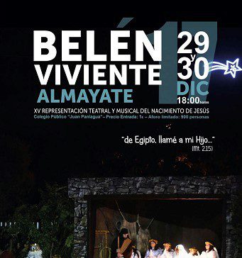 Más de 200 vecinos representan el Belén Viviente de Almayate, declarado Fiesta de Singularidad Turística Provincial