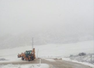 Actuaciones de La Junta durante el temporal de Nieve y Lluvia