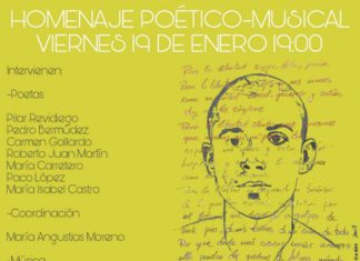 Se celebra un homenaje poético-musical al artista Miguel Hernández este viernes en Cártama