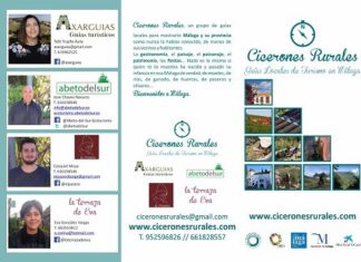 El proyecto malagueño Cicerones Rurales presenta en Fitur sus 15 itinerarios agroturísticos y gastronómicos en la provincia