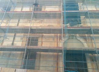 La Diputación recupera la fachada del MVA en calle Parras, Bien de Interés Cultural