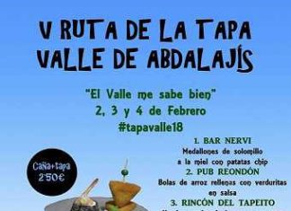 V Ruta de la Tapa Valle de Abdalajís