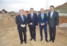 El Delegado del Gobierno, Antonio Sanz, visita las Obras y Mejoras en Alhaurín de la Torre