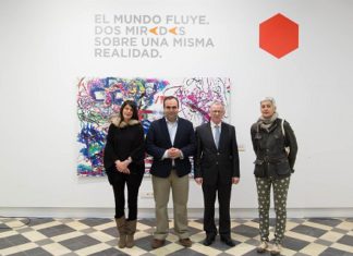 La Fundación ONCE expone en La Térmica ‘El Mundo fluye. Dos miradas sobre una misma realidad’ con obras de artistas con discapacidad