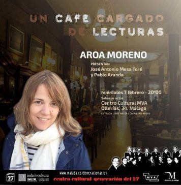 La escritora Aroa Moreno comparte con sus lectores un ‘Café cargado de lecturas’