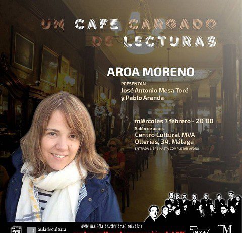 La escritora Aroa Moreno comparte con sus lectores un ‘Café cargado de lecturas’