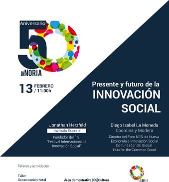 La Noria celebrará su quinto aniversario con más de 20 actividades e invitados internacionales