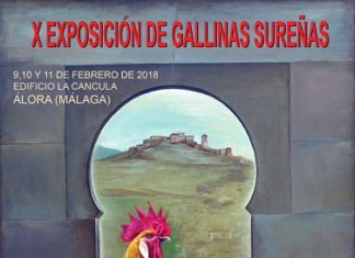Álora acoge este fin de semana la X Exposición de Gallinas Andaluzas Sureñas