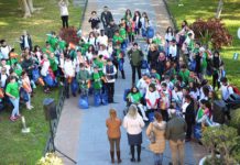 Escolares de la provincia celebran el Día de Andalucía en la Diputación