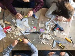 La Noria y la Asociación Arrabal acercan la bioconstrucción a los adolescentes de la provincia