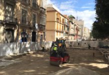 Obras del Metro en Semana Santa
