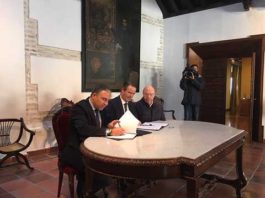 La Diputación y la Agrupación de Cofradías colaborarán en la promoción turística y cultural de la Semana Santa