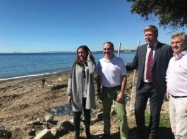Un nuevo tramo de la Senda Litoral en Las Dunas de Estepona permitirá un recorrido peatonal de tres kilómetros de forma continua