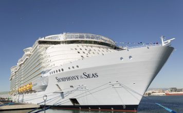 El Symphony of the Seas de Royal Caribbean realiza su debut en Málaga