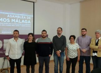 Podemos Málaga pone en marcha una amplia confluencia para ser la alternativa al PP en 2019