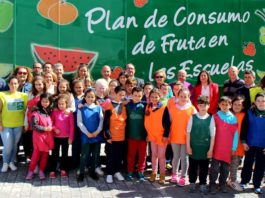 El Frutibús recorre 30 colegios malagueños para difundir entre unos 2.800 escolares los beneficios de una dieta equilibrada