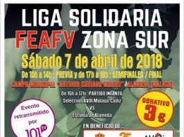 Más de 200 futbolistas veteranos disputarán en Alameda la Liga Solidaria Zona Sur el próximo sábado 7 de abril