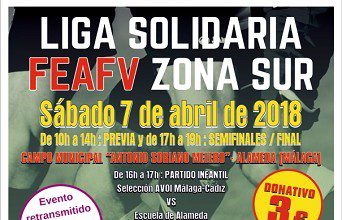 Más de 200 futbolistas veteranos disputarán en Alameda la Liga Solidaria Zona Sur el próximo sábado 7 de abril