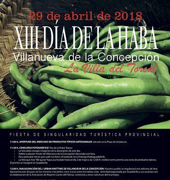 Villanueva de la Concepción ultima los preparativos para la celebración del Día de la Haba