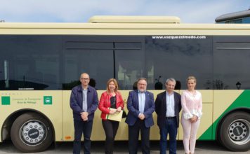 Autocares Vázquez Olmedo renueva su flota de vehículos de la línea M135 Alhaurín-Málaga