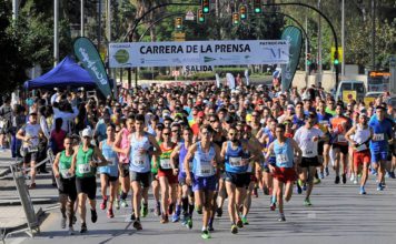 Más de mil corredores reivindican en Málaga la libertad de prensa