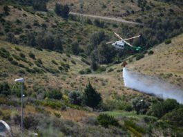 Más de 130 efectivos han participado en el simulacro de incendio forestal celebrado hoy en Mijas