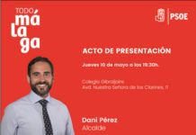 Dani Pérez se ofrece como “el alcalde que de el impulso que todo Málaga necesita”