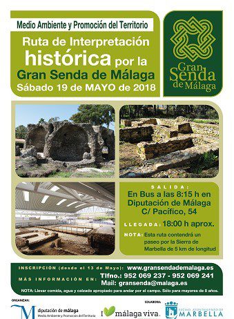 Las rutas de interpretación histórica de la Gran Senda comienzan en Marbella