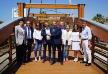 Una nueva actuación de la Senda Litoral une Torrox con Vélez-Málaga