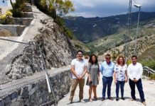 La Diputación invierte 150.000 euros en mejorar el abastecimiento de agua a Arenas, Canillas de Albaida y Sayalonga