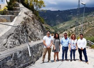 La Diputación invierte 150.000 euros en mejorar el abastecimiento de agua a Arenas, Canillas de Albaida y Sayalonga