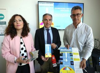 La Diputación y el Aula del Mar comienzan la campaña sobre información y seguimiento de medusas en las playas