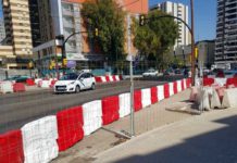 La Junta cambia las barreras de seguridad deterioradas en el tramo Renfe – Guadalmedina del metro de Málaga