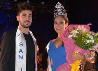 Leyza Villalba y Edgar Benítez, Reina y Míster de la Feria de San Juan 2018