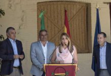Susana Díaz expresa el apoyo de la Junta a la declaración de Frigiliana como Municipio Turístico