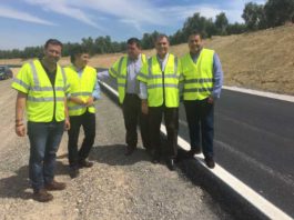 La Junta finaliza las obras de reparación en la A-7201, entre Cuevas Bajas y Villanueva de Algaidas